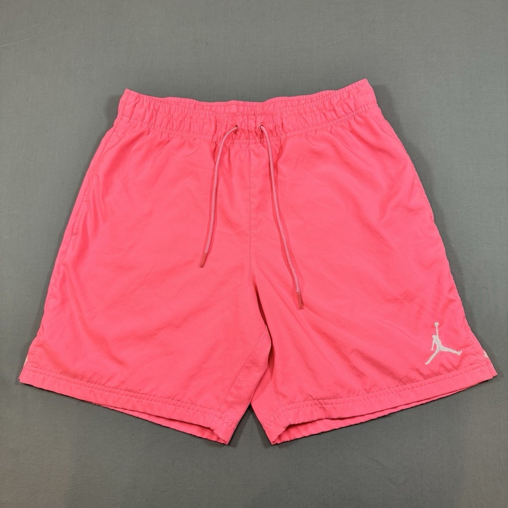 Nike Jumpman Air Jordan Neon Pink Swim Trunks Men Size Medium